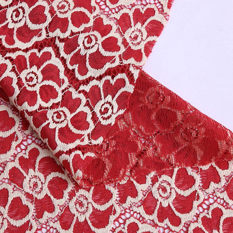 Lace Trim Lace Fabric Floral for Apparel Wholesale Supplier 4